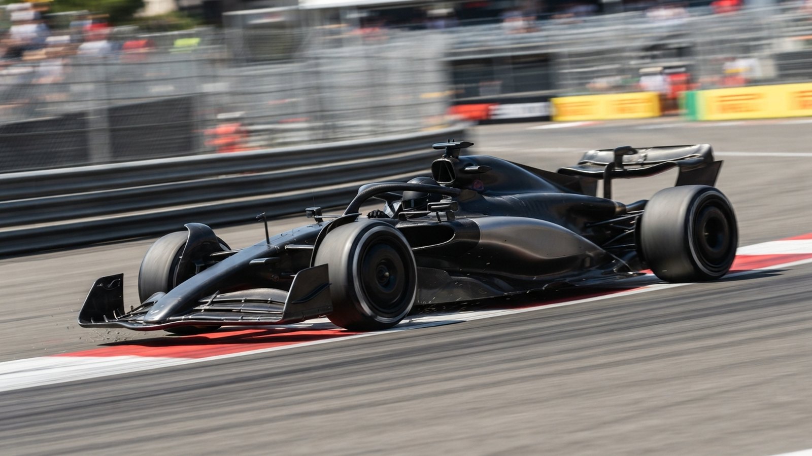 Vůz Formule 1 na okruhu