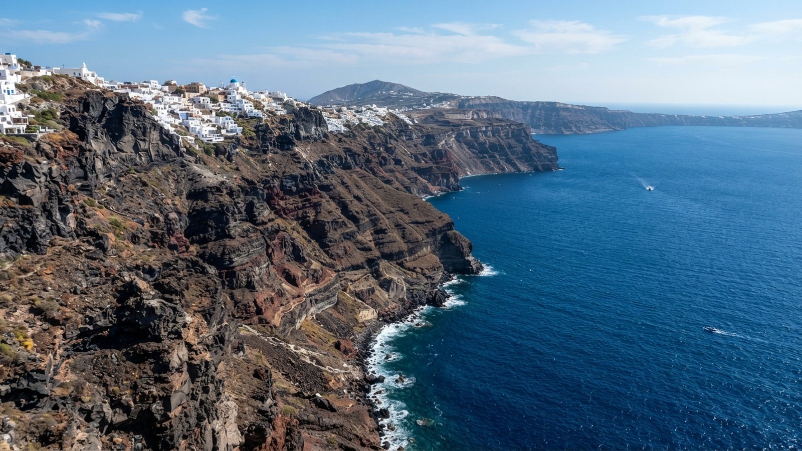 Santorini: co po sobě nechal výbuch sopky