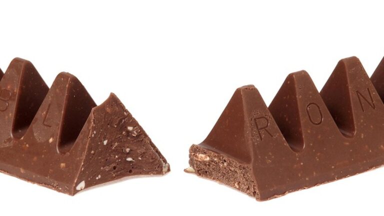 Toblerone: proč má tvar trojúhelníku